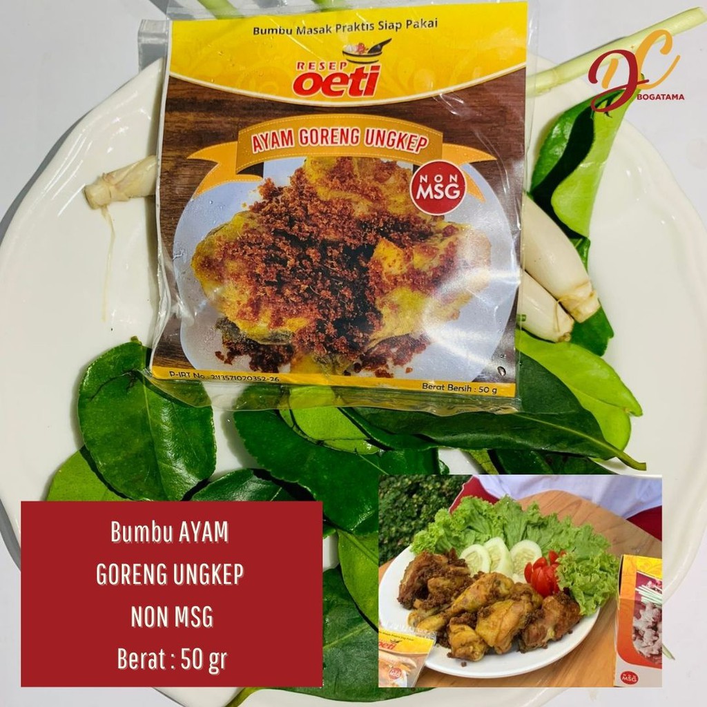 

Bumbu Ayam Goreng Ungkep Resep Oeti Non MSG