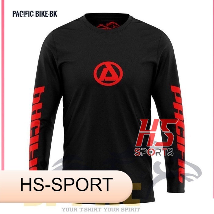 baju Sepeda Lipat Gunung MTB Pacific Baju Kaos Pasific kaos sepeda - XS