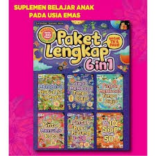 PAKET LENGKAP 6 IN 1 (Bonus Puzzle)