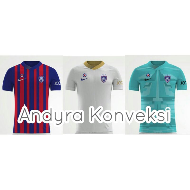Jersey Johor Darul Takzim 2020/2021 - Full Printing - Free Name Set