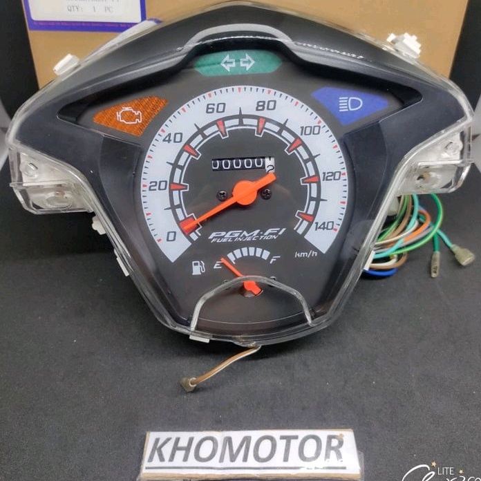 SPEEDOMETER KILOMETER ASSY BEAT FI BEAT FI INJEKSI 2012 2014 NON ESP NON ORIGINAL