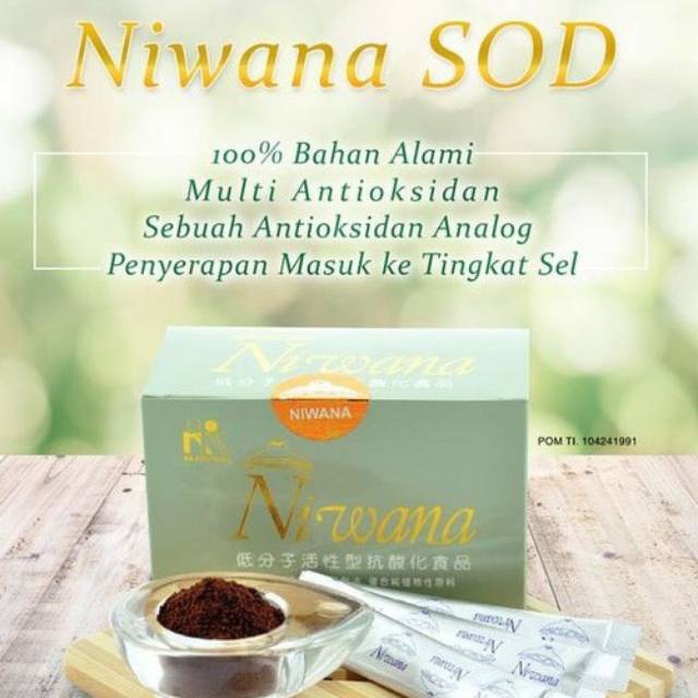 Niwana SOD antioksidan