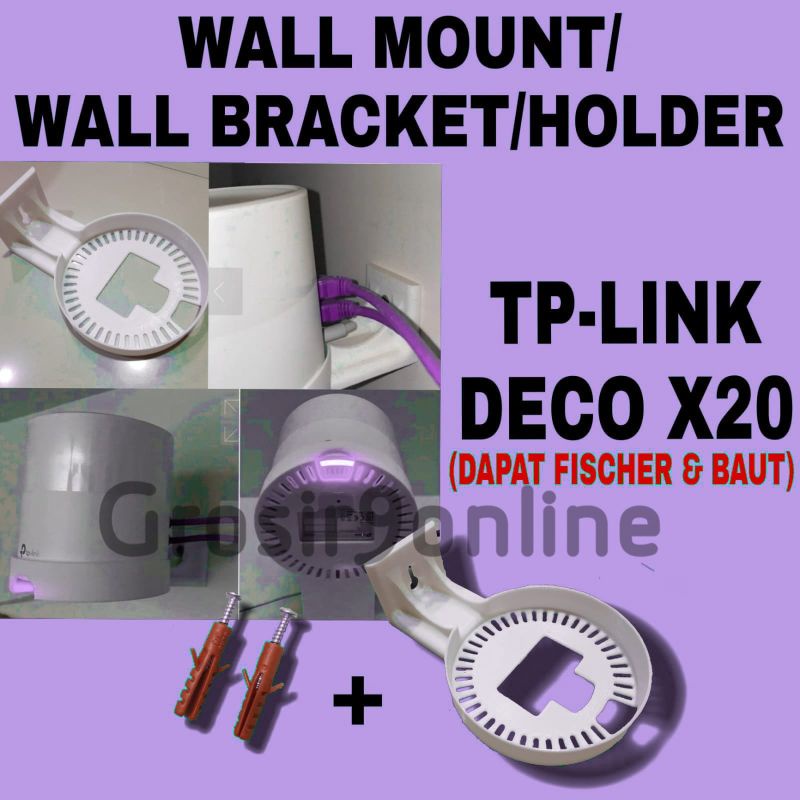 TP-LINK Wall Mount TP-LINK deco x20 holder bracket