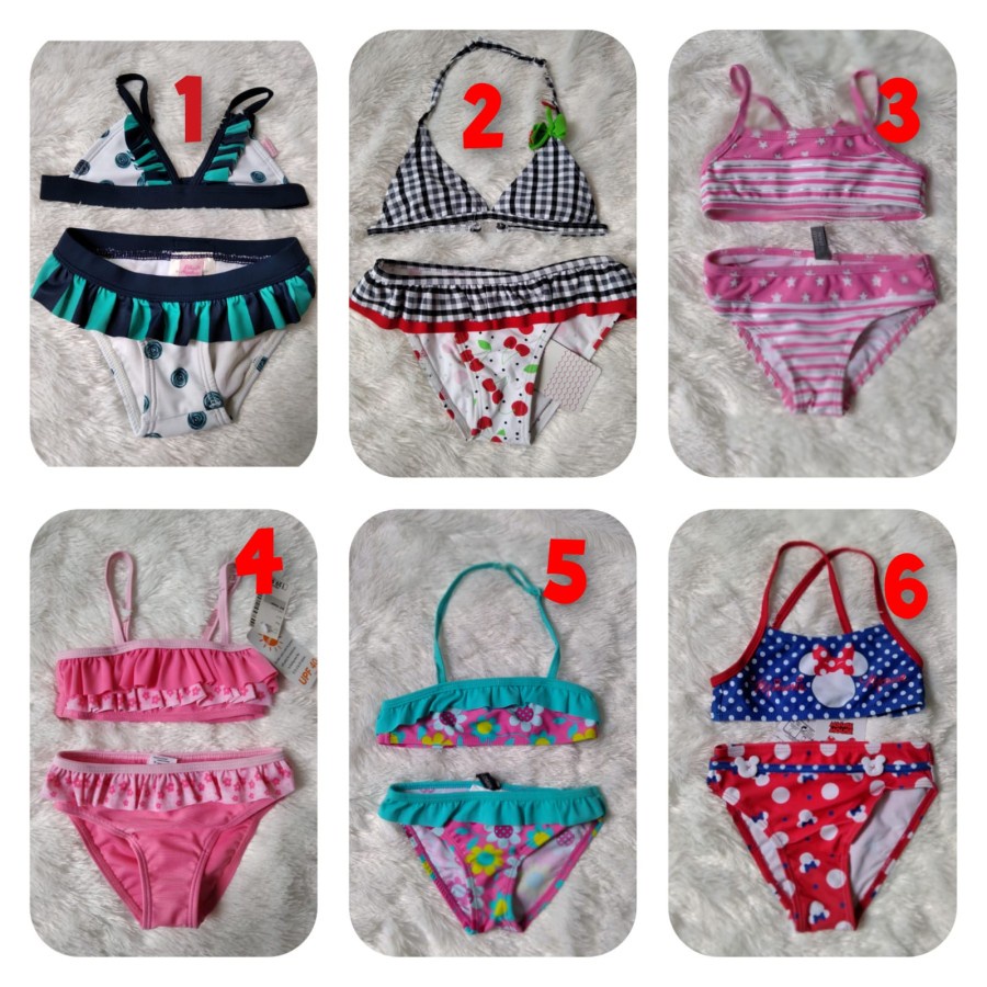 Baju renang bikini anak bayi import