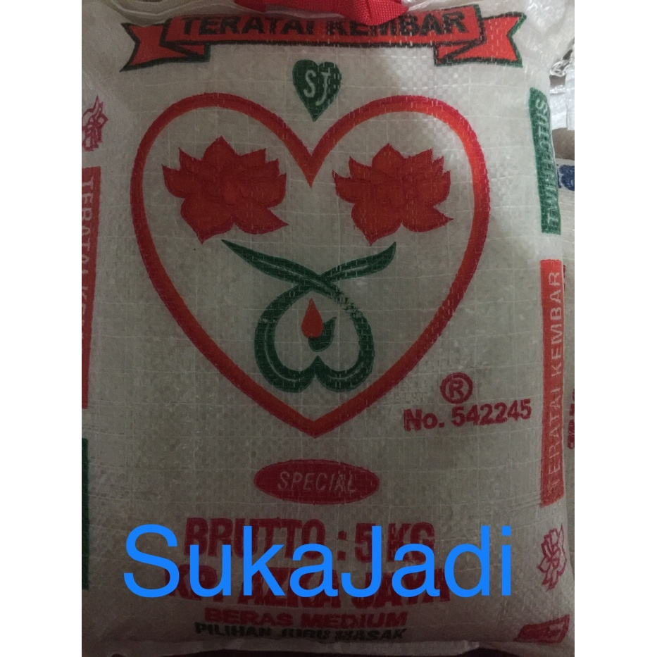 

Beras Cap Teratai Kembar @5kg