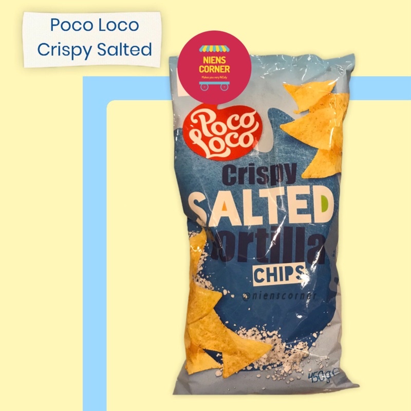 [NC] POCO LOCO Tortilla Chips Salted/Cheese/Bbq/Spicy 450g