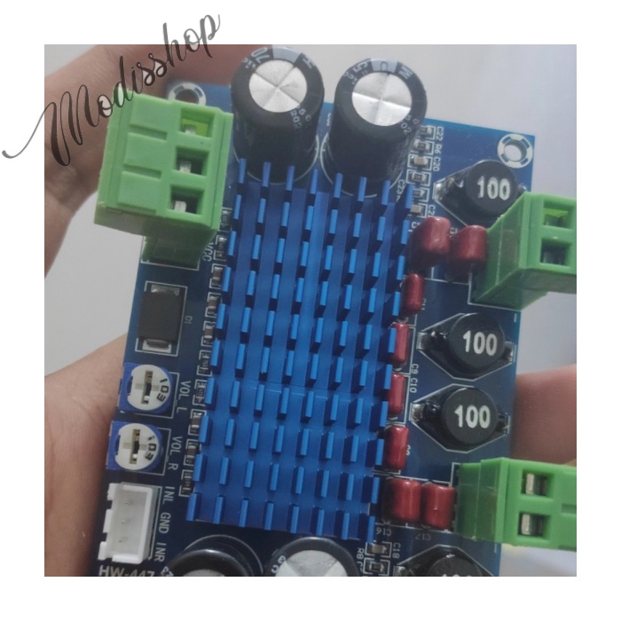 POWER CLASS D TPA3116D2 STEREO POWER AMPLIFIER 2X120W DC 12V - 26V