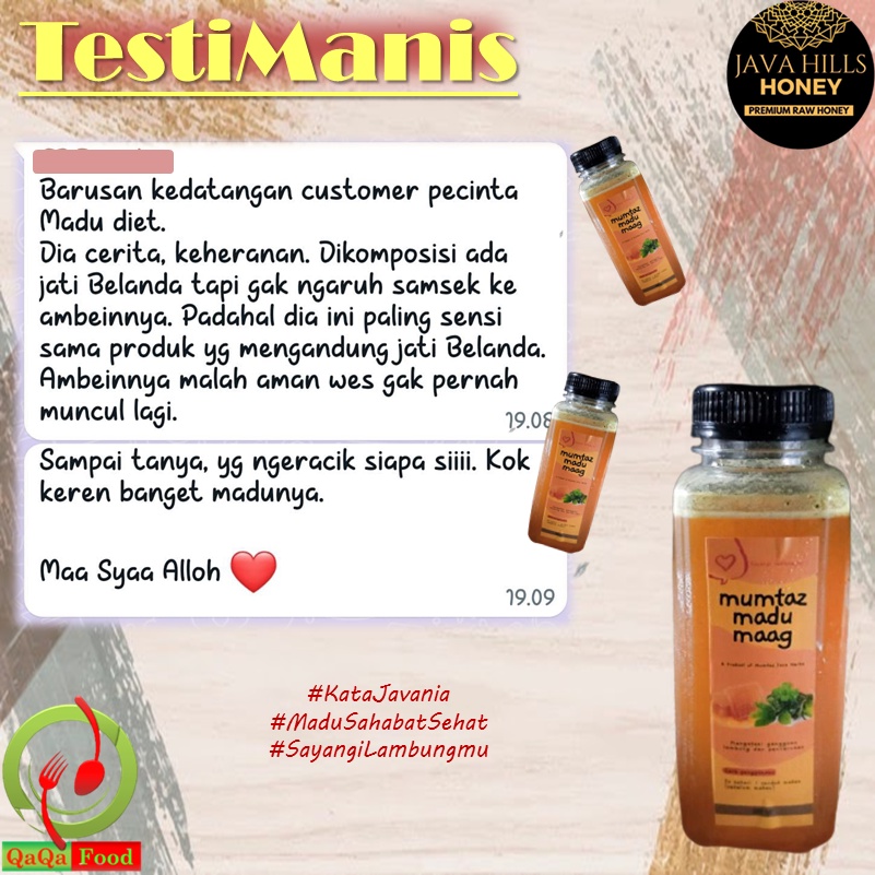 Madu Lambung maag maagh Lambung obat herbal asli 100% alami radang Asam Lambung imunitas tubuh 650 Gram-7