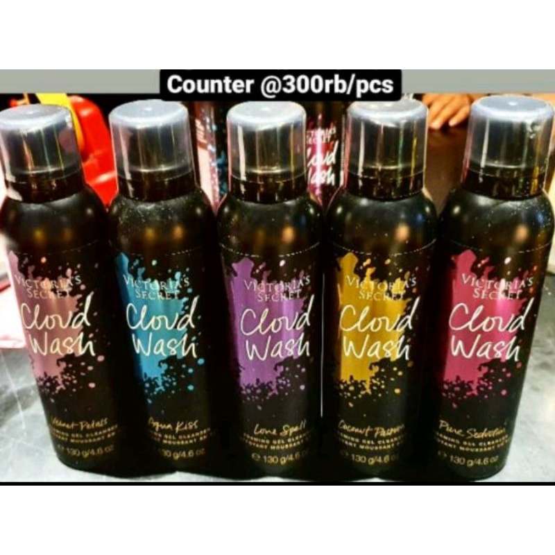 CLOUD WASH FOAMING GEL CLEANSER VICTORIA'S SECRET (VS) / SHOWER FOAM / BODY FOAM