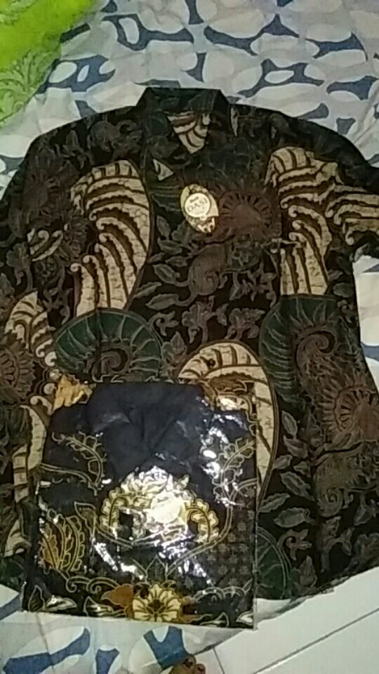 Kemeja Batik Pria Ppbtk07 Wsa04 Lengan Panjang /kemejapria/kemejabatik/batikpria/batikmodern