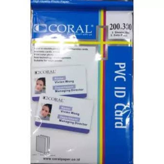 

Kertas PVC ID Card