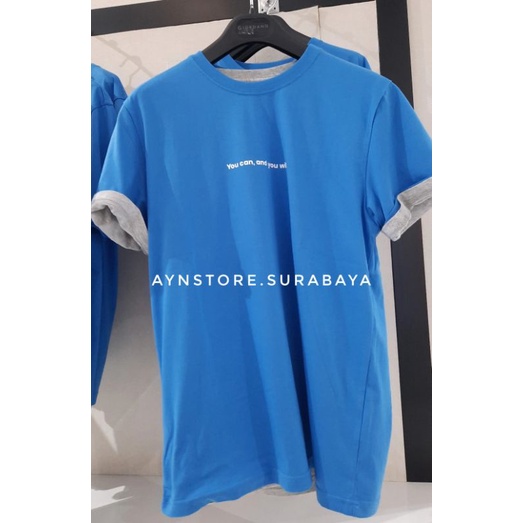 Kaos Pria Giordano Original 2pcs