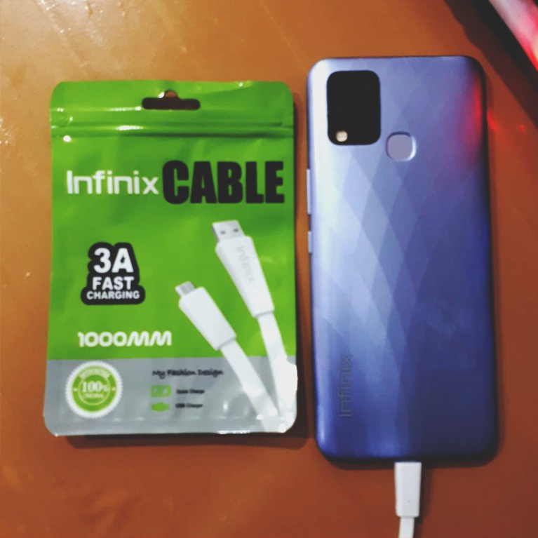 Infinix Cable Charger 3A Fast Charging  Micro USB/ Kabel Data Infinix