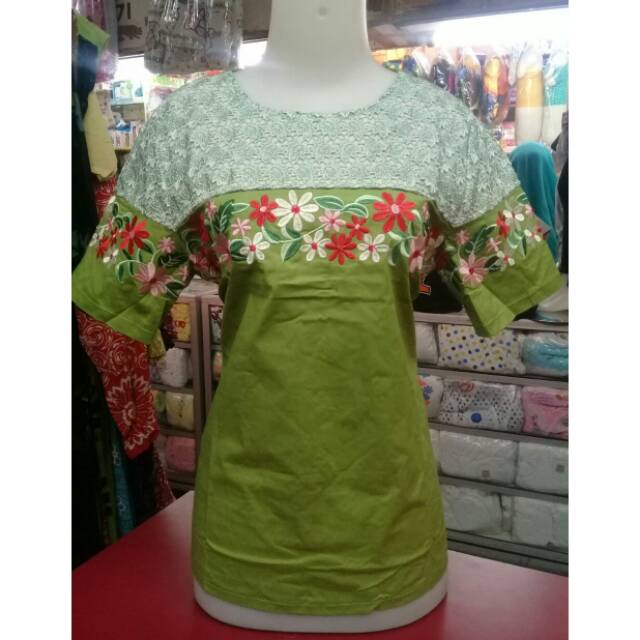BLOUSE XINGLUNG BORDIR