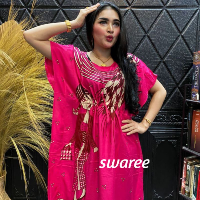 Daster Jumbo Lowo Kalong Kelelawar Rayon Murah Baju Wanita Kekinian Terbaru