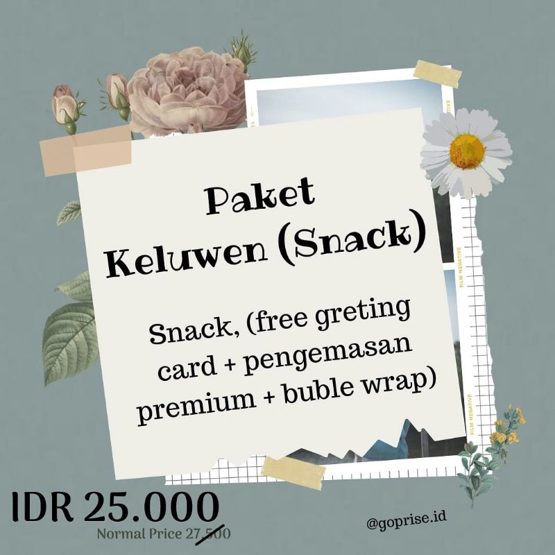 

Hampers Snack paket Keluwen