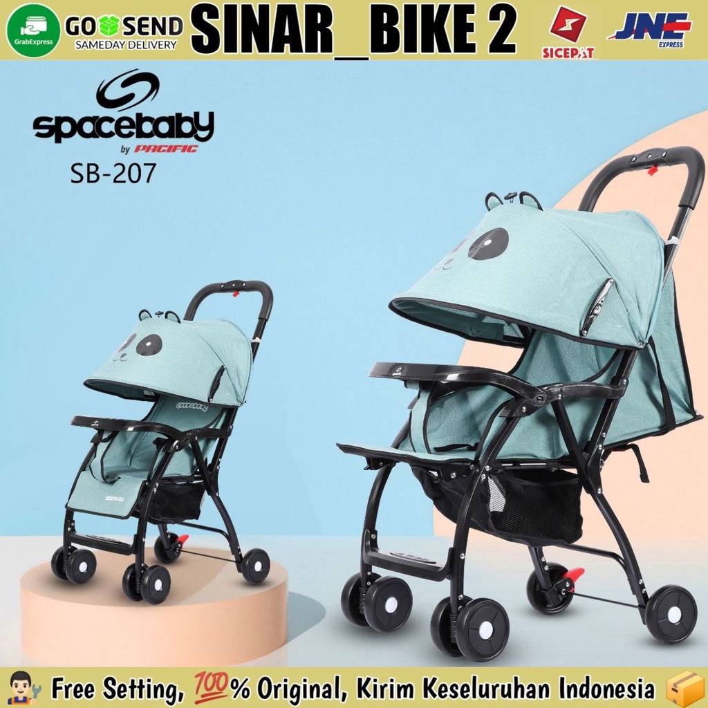 Baby Stroller Spacebaby  Kereta Dorong Bayi Sb-207