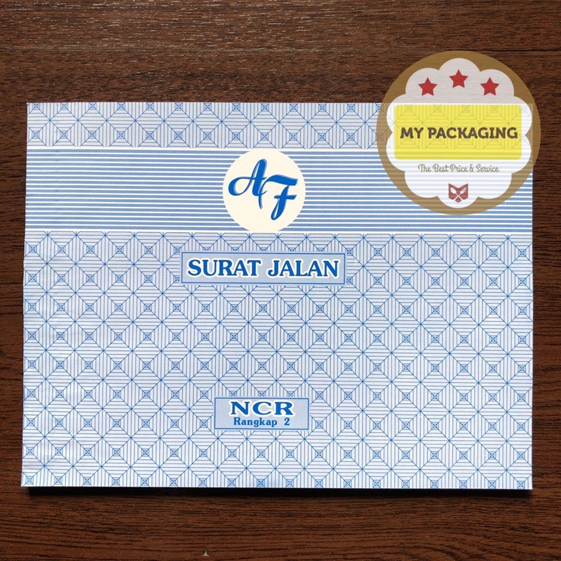 Buku Nota Surat Jalan 1/2 Folio  NCR Rangkap 2 , 3 , 4 ply Rangkap