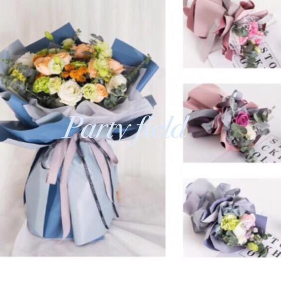 

[5LEMBAR] OY kertas bunga / flower wrapping paper Sale｀