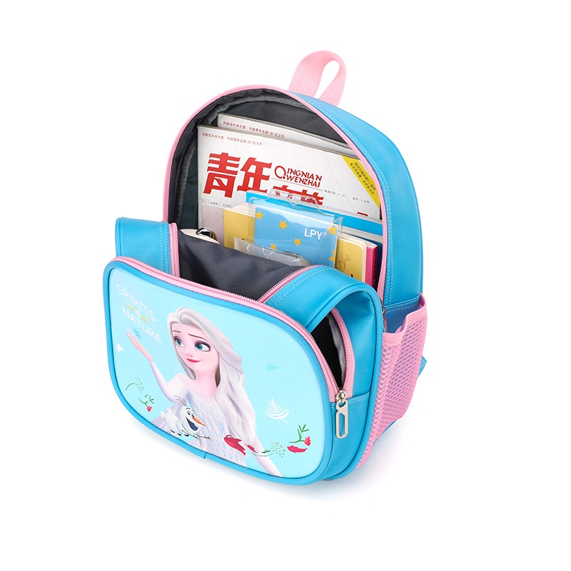 Tas IMPORT Anak Paud TK RA BA TPA Ransel Sekolah Anak karakter perempuan cewek wanita Snow Princess Sofia Frozen