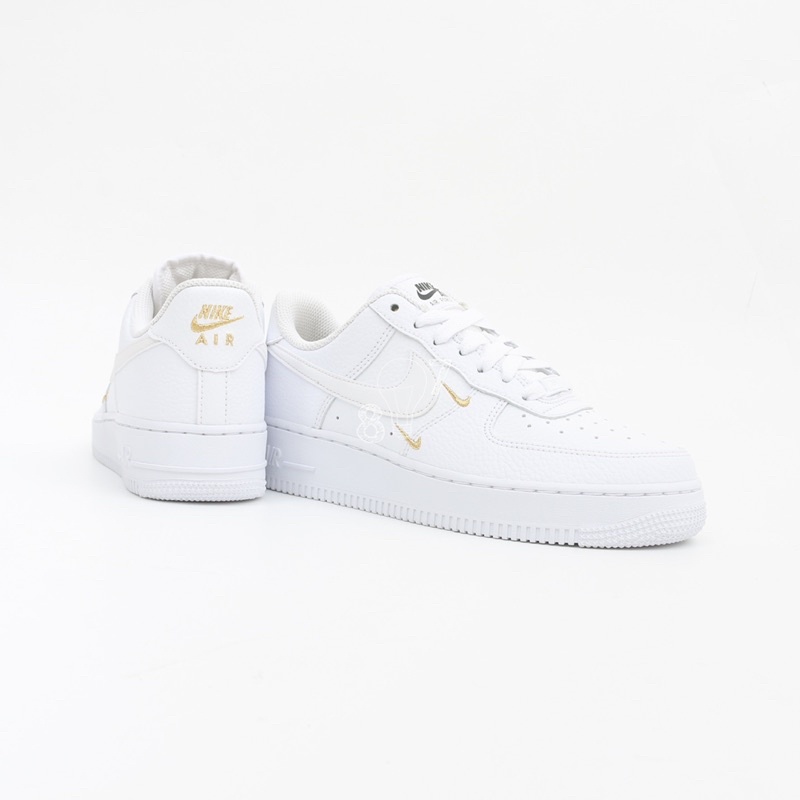 Air Force 1 Low White Gold Metallic Women