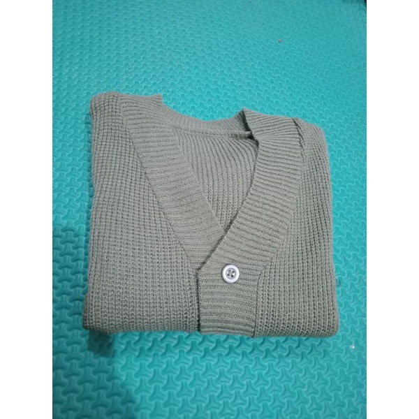 Sweater rajut cardigan anak perempuan