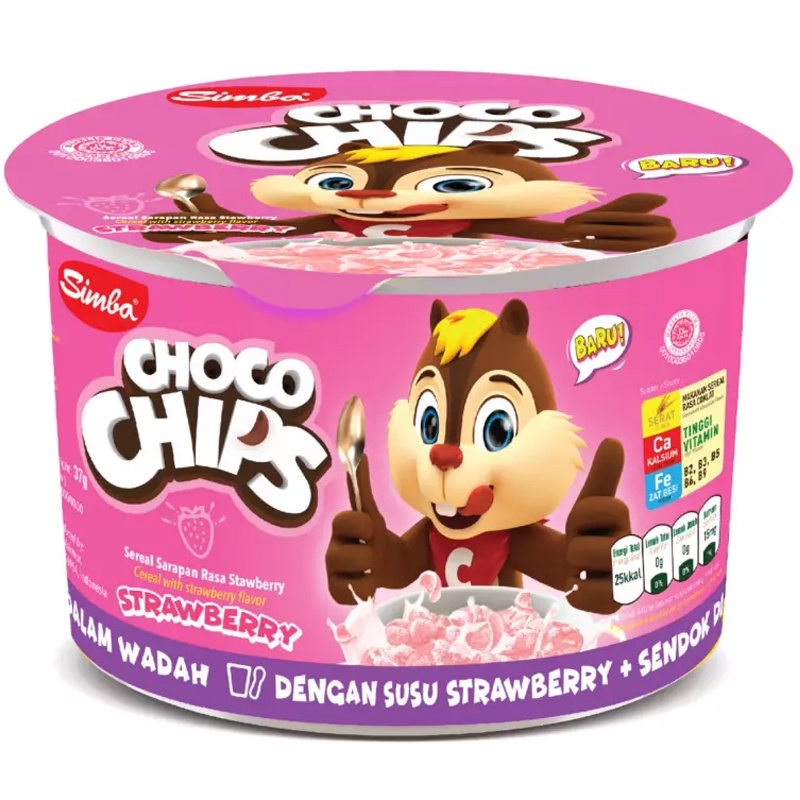 

Simba Chocochips Strawberry Cup 20Gr