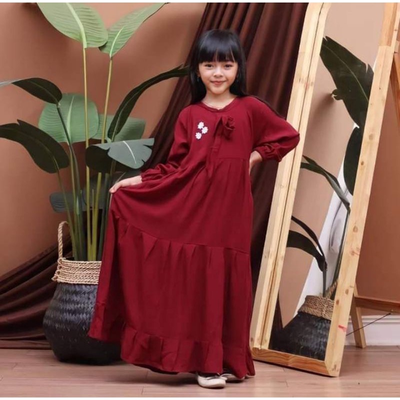 MIDI DRESS ANAK /GAMIS ANAK
