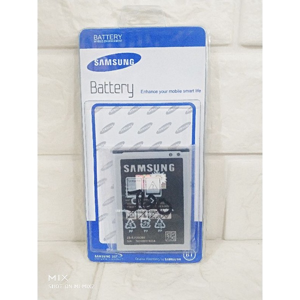 Baterai Samsung j120/ j1 2016 ori 99