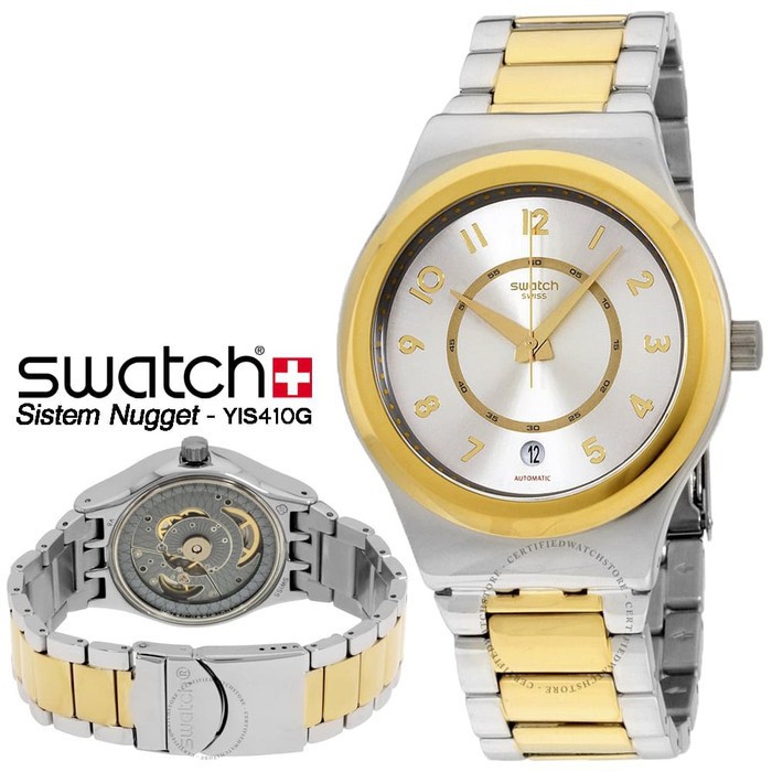 Jam Tangan Pria Swatch YIS410G Original