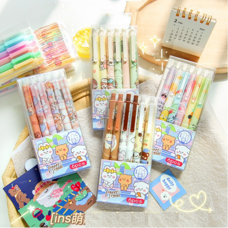 

Pulpen Gel Lucu Mekanik 0.5mm Drawing Kartun Warna Warni Ballpoint Bulpen Unik Korea Import Viral Harga Grosir Promo Murah Bisa Cod Merk Eselon