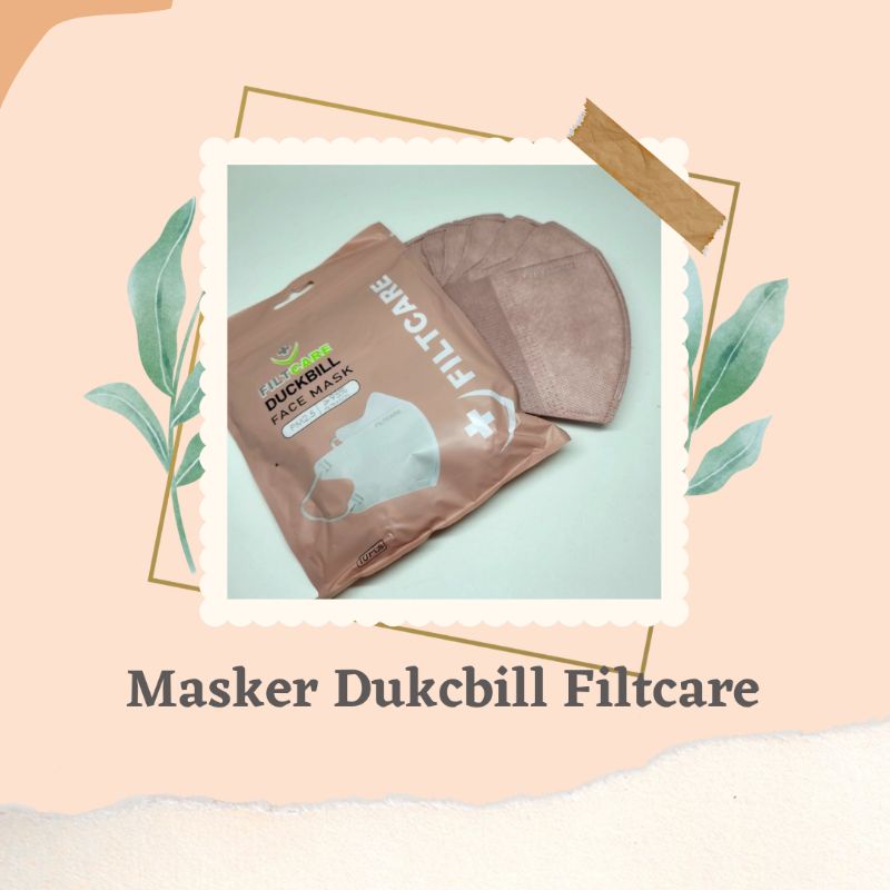 MASKER DUCKBILL FILTCARE