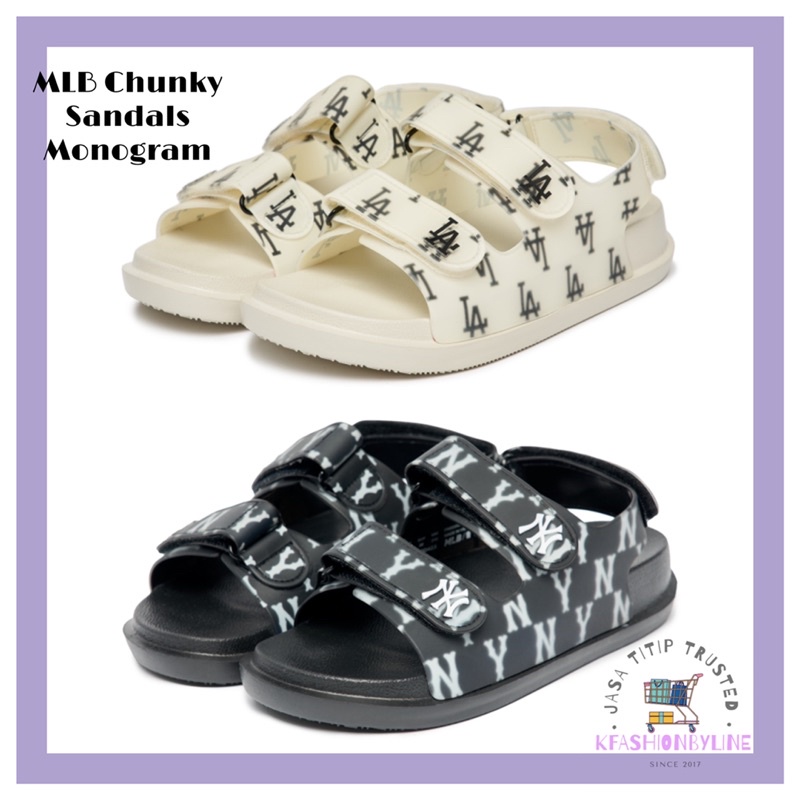 MLB Chunky Sandals Monogram