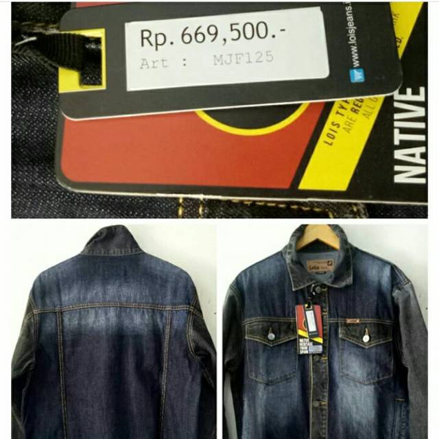 Jaket LOIS Original 100%