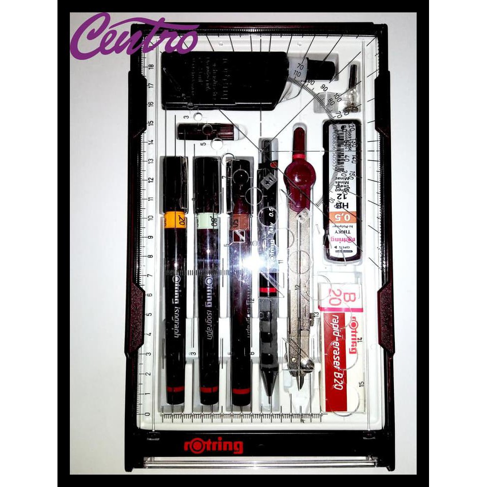 

Rotring Rapido Set 0.2/0.3/0.5 Terbaik