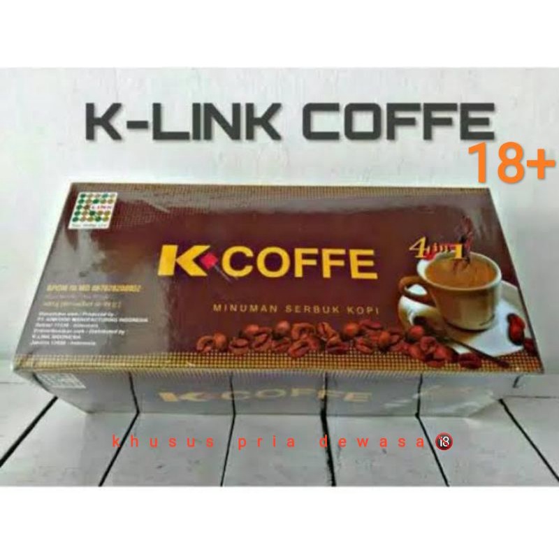 

1BOX 10sacet K-COFFE BIKIN LAMA 100% ORIGINAL / KOPI KLINK/DURASI LEBIH LAMA/ KOPI WIK WIK