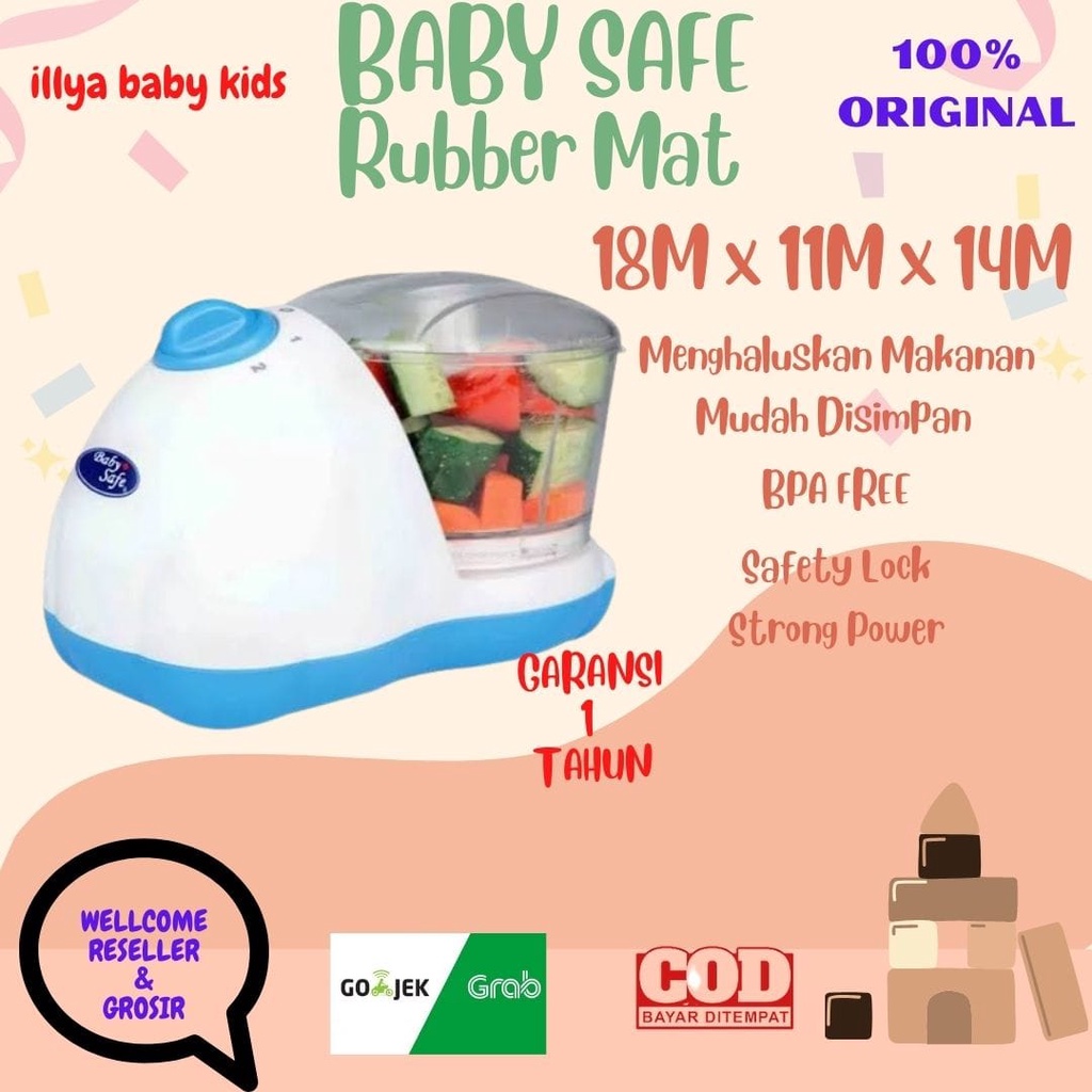 Jual BABY SAFE BLENDER MAKANAN BAYI LB609 FOOD PROCESSOR BLENDER