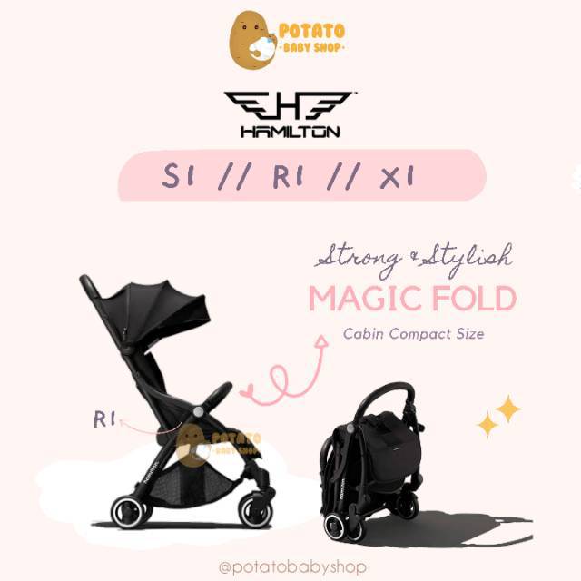 Hamilton - Ezze Elite Pro R1 Stroller