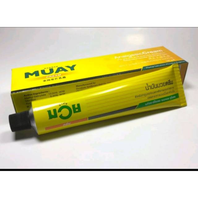 NAMMAN Muay Thai  Analgesic Cream, Massage Boxing Cream, Muscular Pain