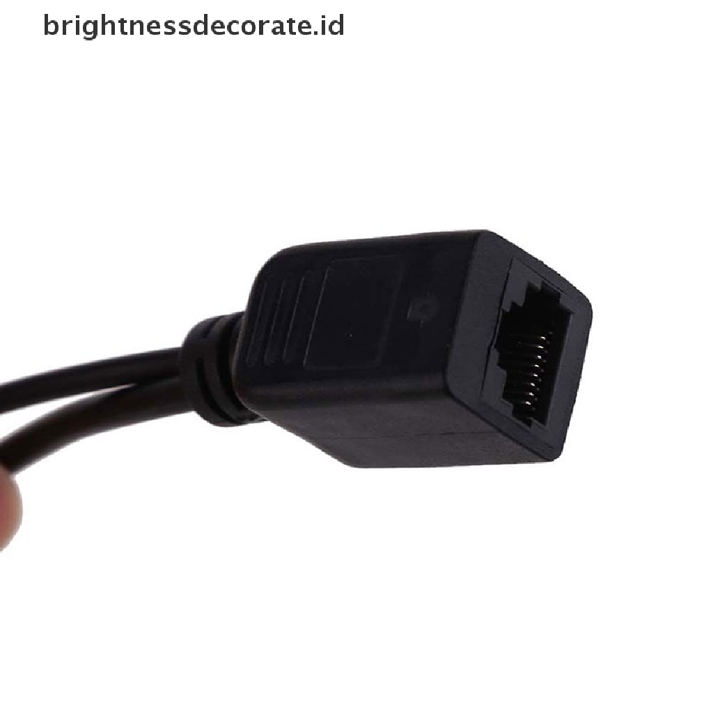 [birth] Power over Ethernet Passive PoE Adapter Injector + Splitter Kit 5v 12v [ID]