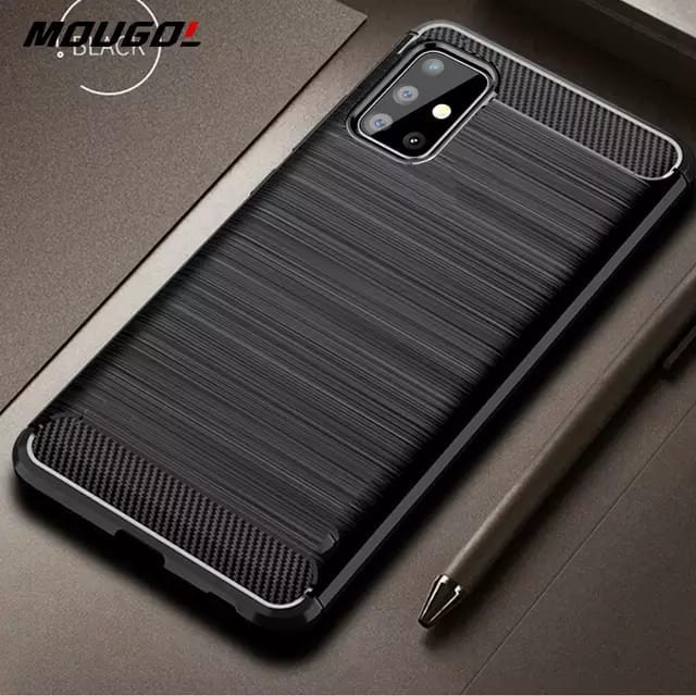 OPPO A54 / A53 / A33 SOFT CASE BRUSHED CARBON