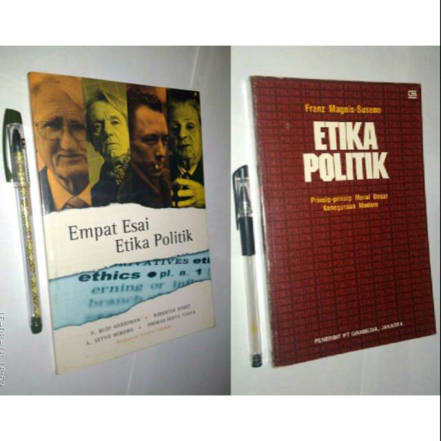 ORIGINAL - Empat Esai Etika Politik | Etika Politik: Prinsip-Prinsip Moral Dasar Kenegaraan Modern