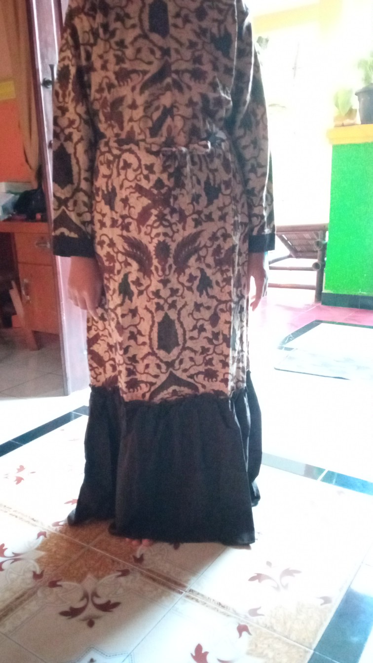 Gamis Batik Manggar,sekar,cantik, Kubis,kupu,padi,daun/cod