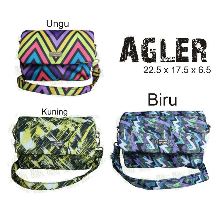 Tas Selempang Agler Rumah Warna