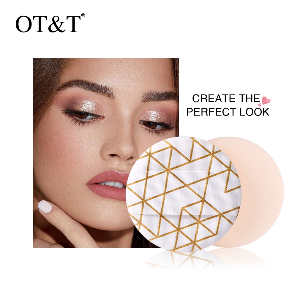 SPONS AIR PUFF CUSHION  OT&amp;T ORI ISI 2 PCS LA101W1 SPONGE FOUNDATION BEDAK BEAUTY TOOL ALAS BEDAK MAKEUP MURAH