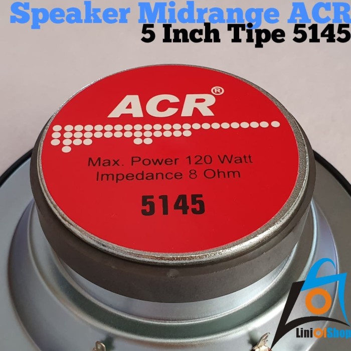 Speaker Middle Range Midrange 5 inch ACR 5145