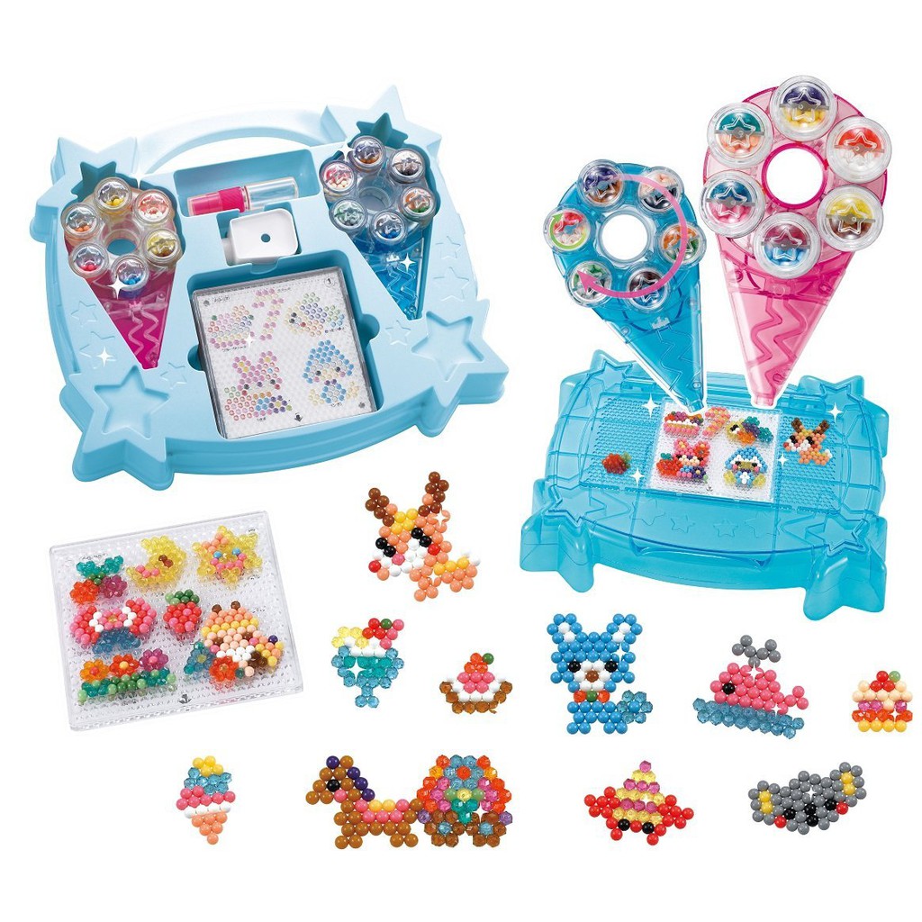 Jual Aqua Beads AQUABEADS super colorful dx set | Shopee Indonesia