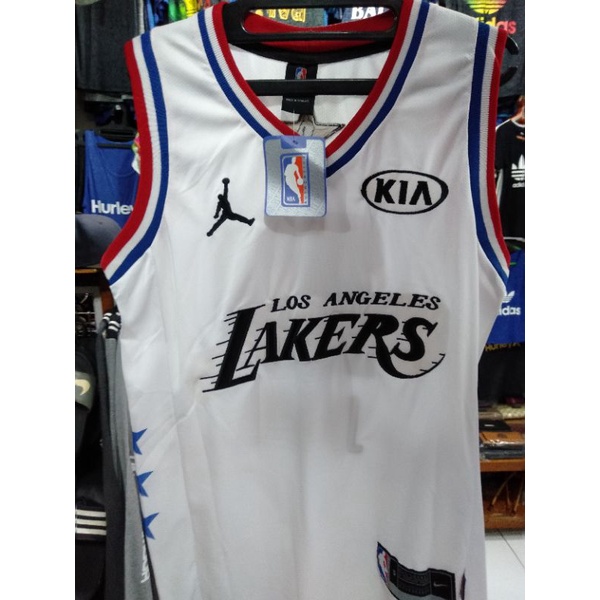 jersey NBA Grade ori made in thailand lakers putih