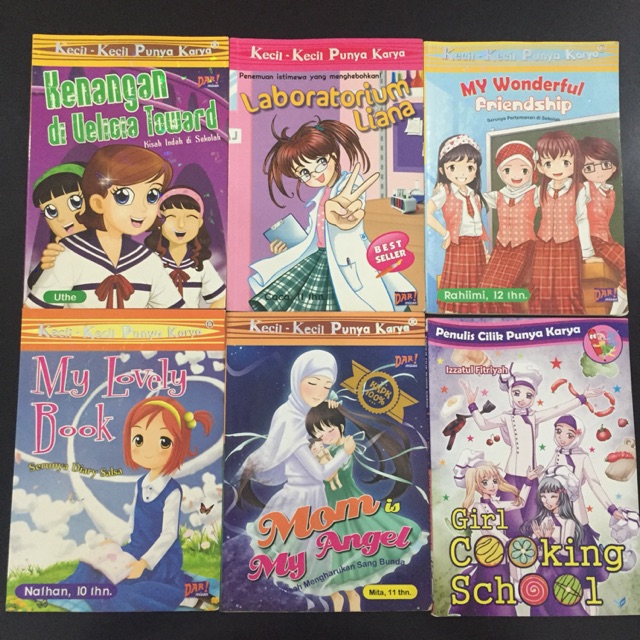 MURAH Buku Novel KKPK best seller (preloved/bekas berkualitas)