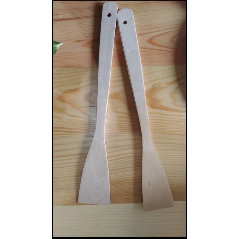 Sutil/sodet kayu/centong pengaduk  kayu mahoni